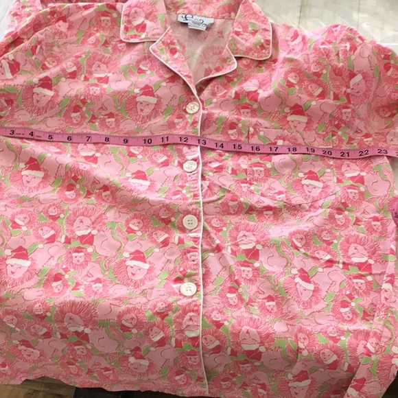 Rare Lilly Pulitzer Santa Paws Lion PJs Collectors - Picture 9 of 11